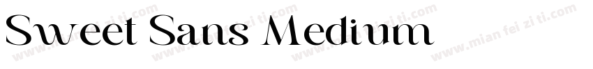Sweet Sans Medium字体转换